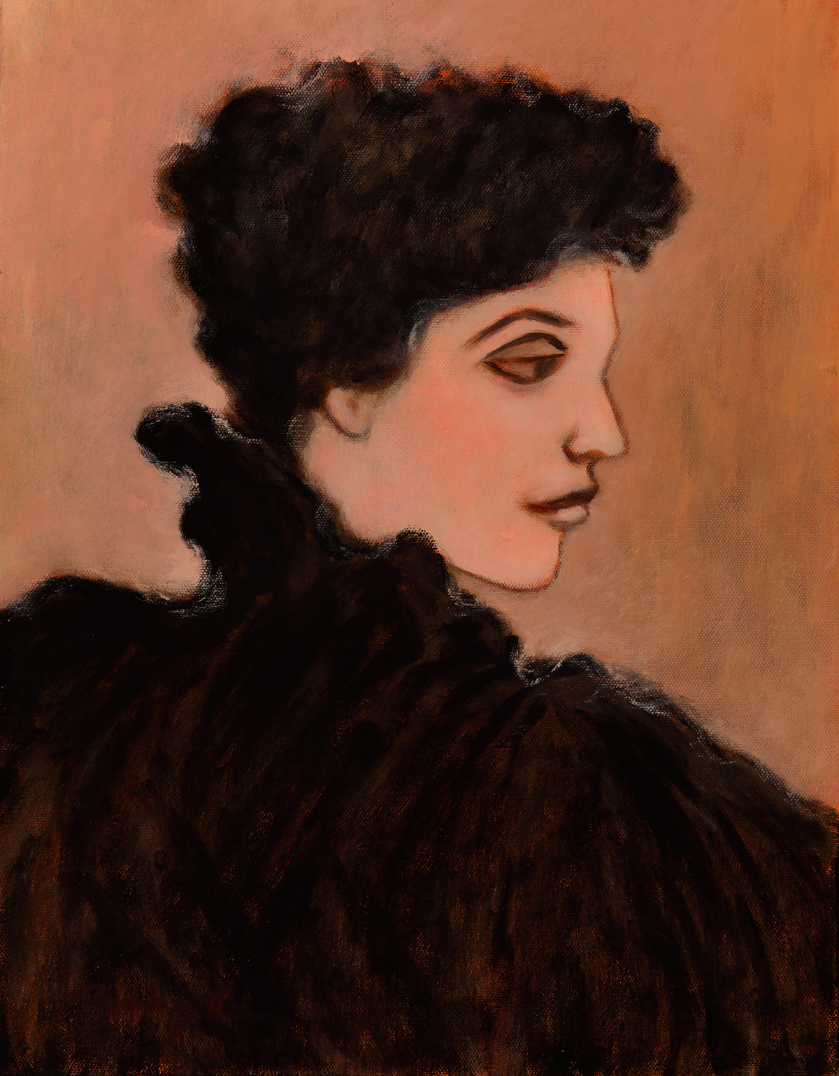 Woman in Black by Nancy Ziegler